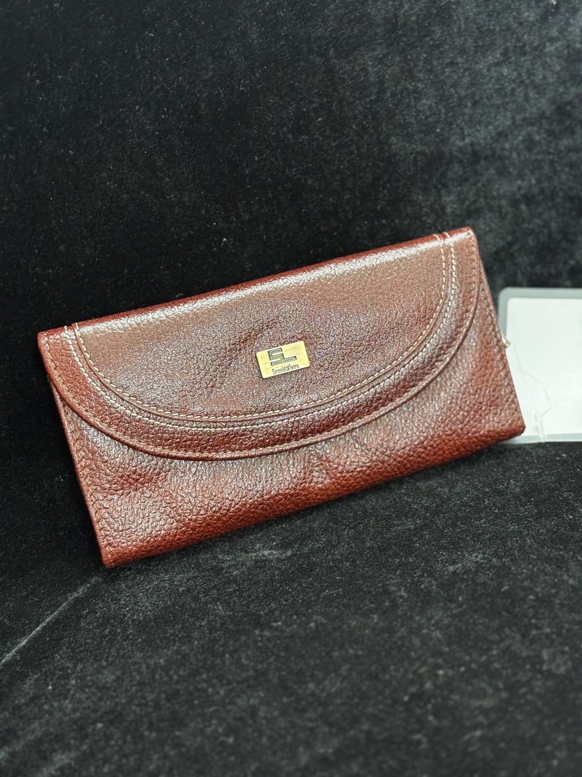 Sreeleathers dark brown colour purse