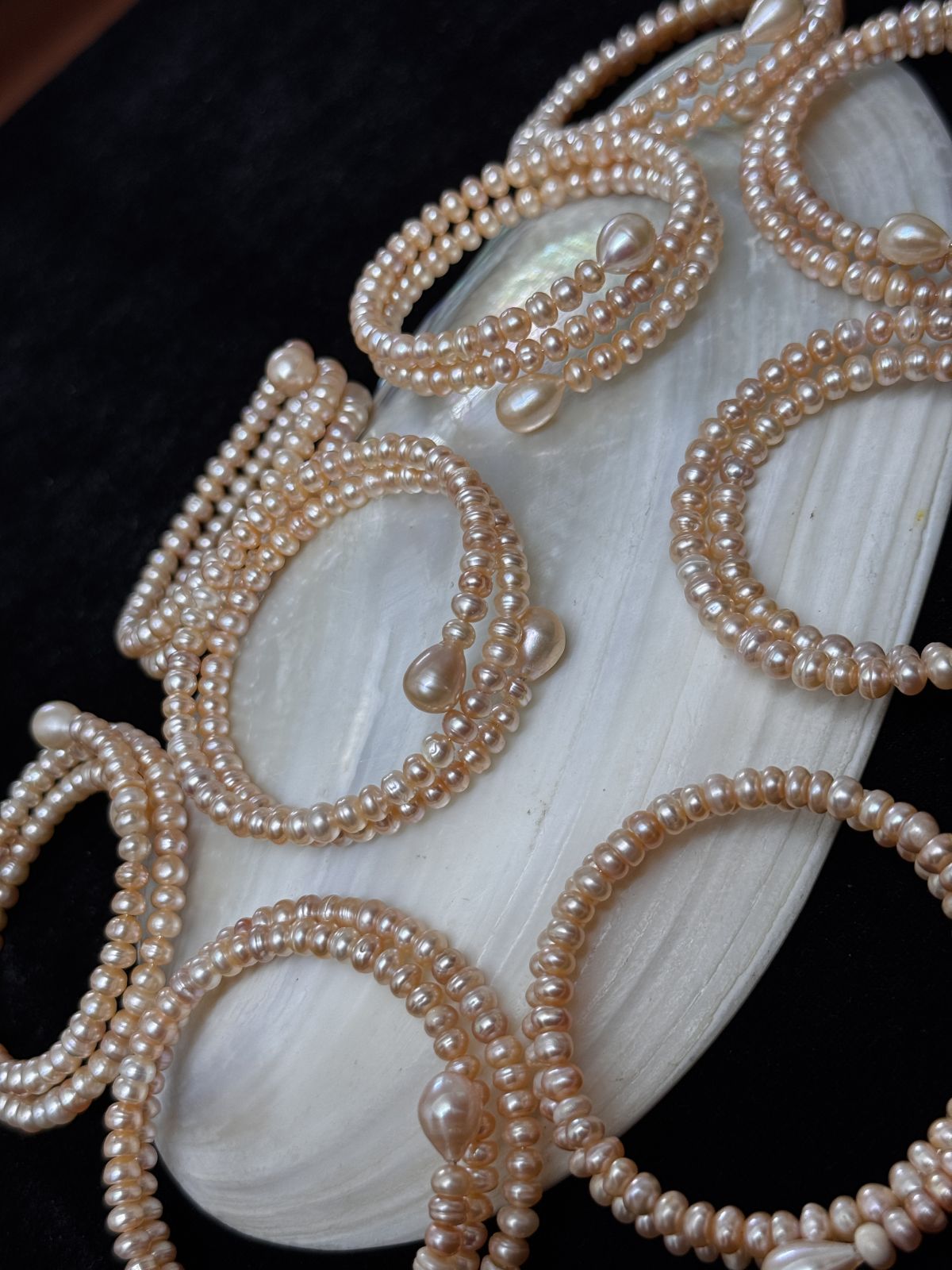 Real pearl bracelet