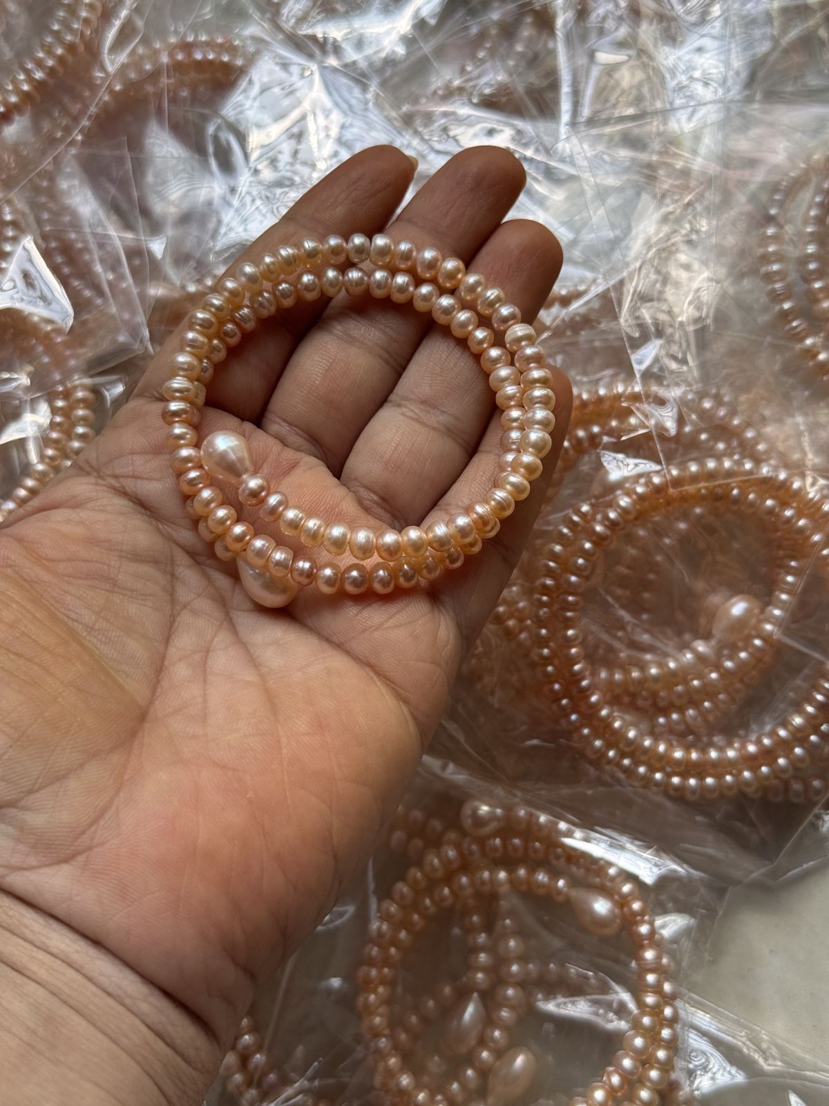 Real pearl bracelet