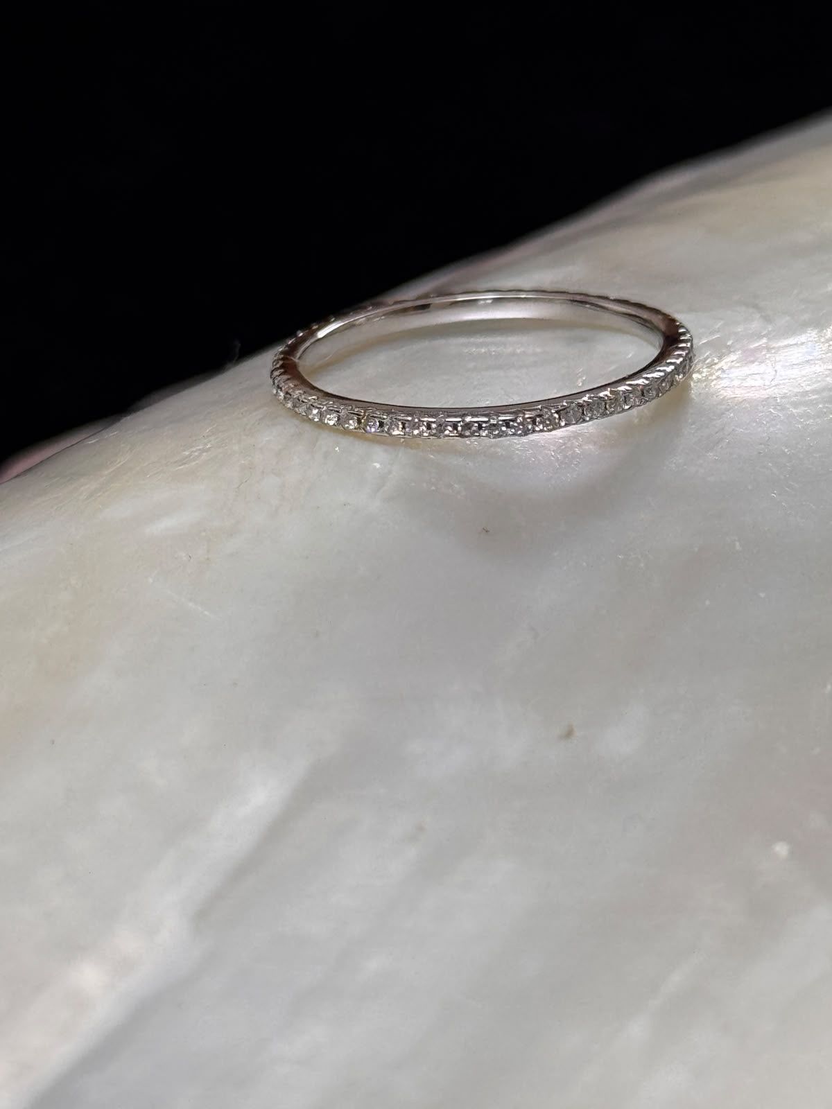 Moissanite Diamond Ring 1.17