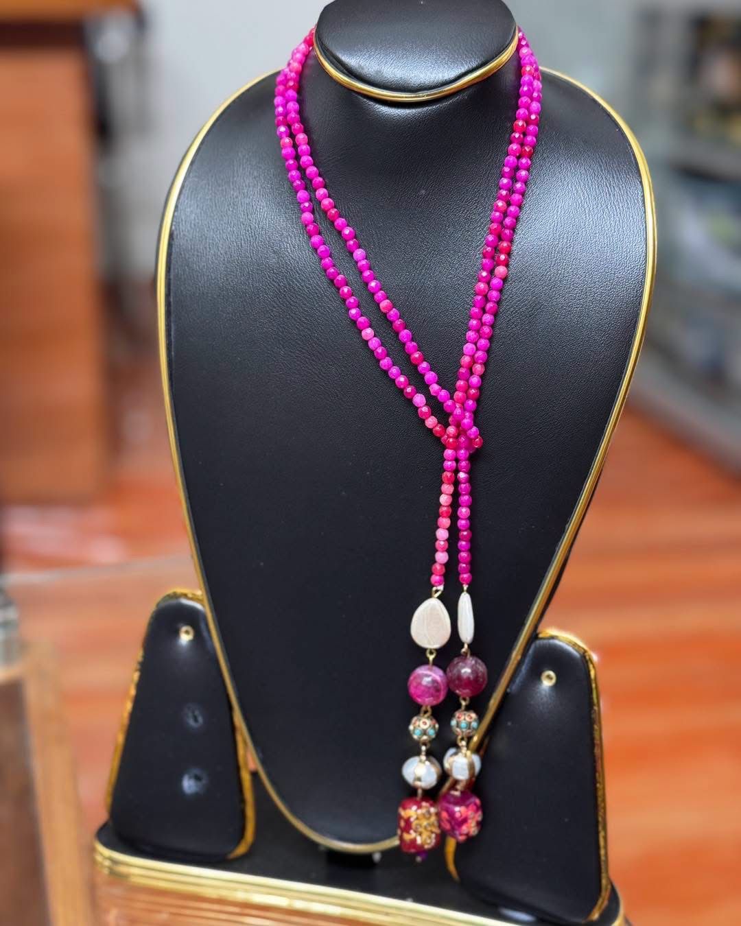 Crystal Tie Necklace 6