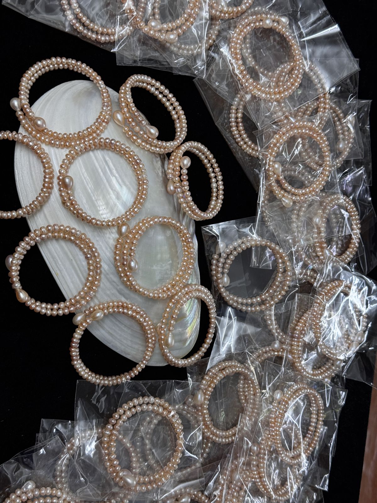 Real pearl bracelet